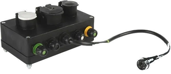 7-pole DIN/ISO 1185 N-Typ adapter socket · 600 mm