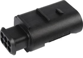 6-pole connector housing