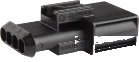 4-pole connector housing