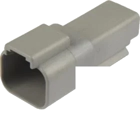 2-pole connector housing