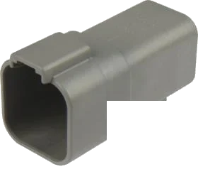 6-pole connector housing