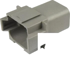 8-pole connector housing