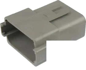 12-pole connector housing