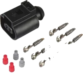 2-pole connector housing set