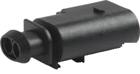 2-pole connector housing