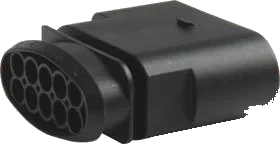 10-pole connector housing