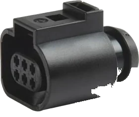 6-pole connector housing