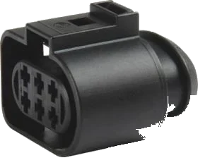 6-pole connector housing