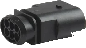 6-pole connector housing