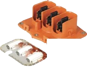 3-pole connector housing