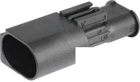 2-pole connector housing
