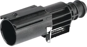 1-pole connector housing