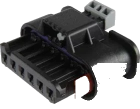 6-pole connector housing