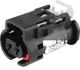 2-pole connector housing