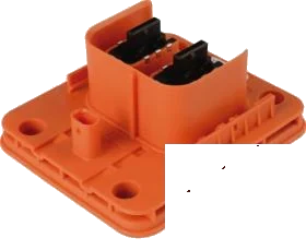 2-pole connector housing