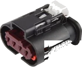 4-pole connector housing