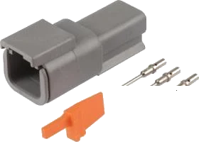 2-pole connector housing set