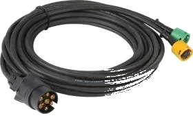 7-pole rear light cable set · 5000 mm