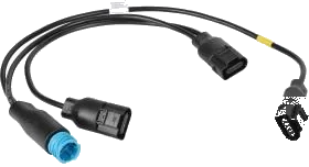 4-pole lamp connection cable · 600 mm, 500 mm
