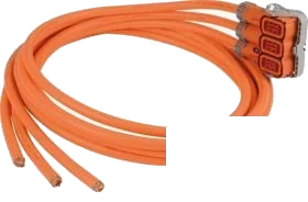 3-pole cable set · 3 m