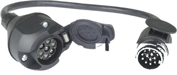 12V DIN/ISO 11446 adapter socket · 500 mm