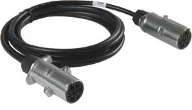 7-pole 24V DIN/ISO 1185 N-Typ trailer connection cable · 3,5 m