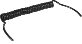 7-pole coil cable · 4 m