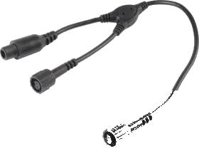 2-pole lamp connection cable · 400 mm, 100 mm