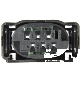 6-pole 24V kabelreparatieset slijtage-indicator remvoering · 300 mm