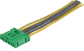 6-pole kabelreparatieset regeling (verwarming ventilatie) · 145 mm