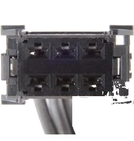 6-pole kabelreparatieset interieurverwarming (motorvoorverwarming) · 150 mm