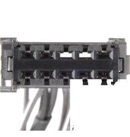 10-pole kabelreparatieset interieurverwarming (motorvoorverwarming) · 300 mm