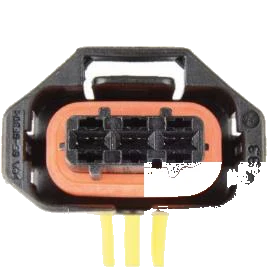 3-pole kabelreparatieset brandstofdruksensor · 200 mm
