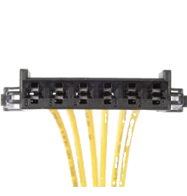 6-pole kabelreparatieset achterlicht · 200 mm