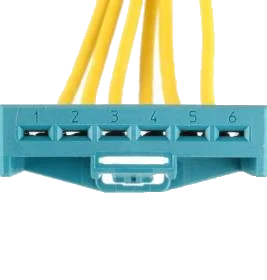 6-pole kabelreparatieset achterlicht · 175 mm