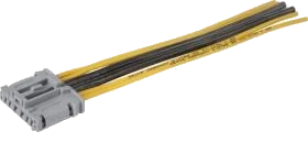 6-pole kabelreparatieset interieurventilatormotor · 145 mm