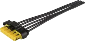 5-pole kabelreparatieset ruitenwissermotor · 200 mm