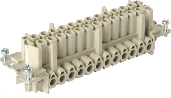 24-pole 500V socket insert housing