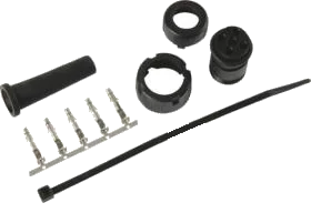 5-pole connector housing set