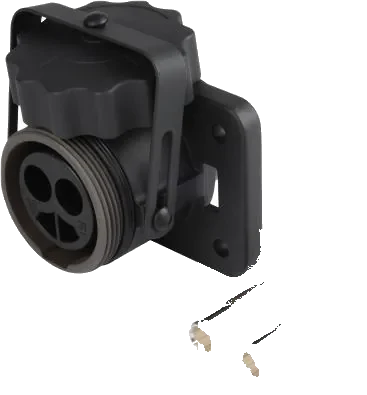 2-pole 24V socket