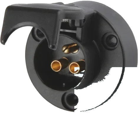 3-pole 6V socket