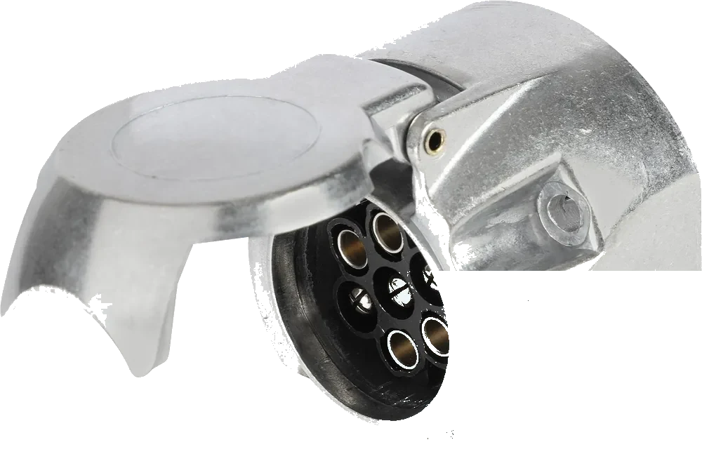 7-pole 6V DIN/ISO 1724 N-Typ socket