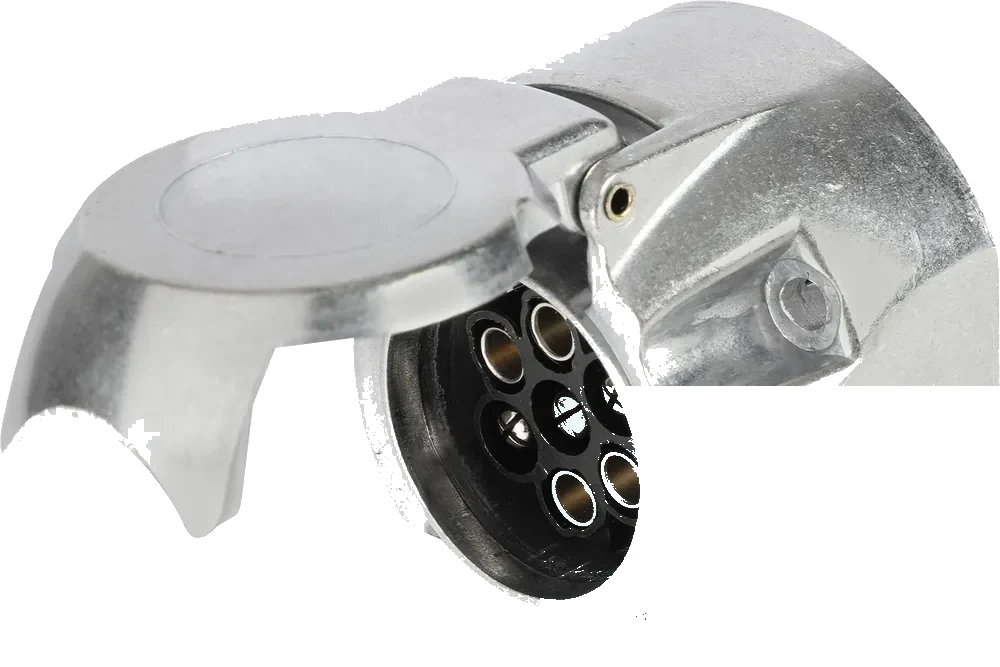 7-pole 12V DIN/ISO 1724 N-Typ socket