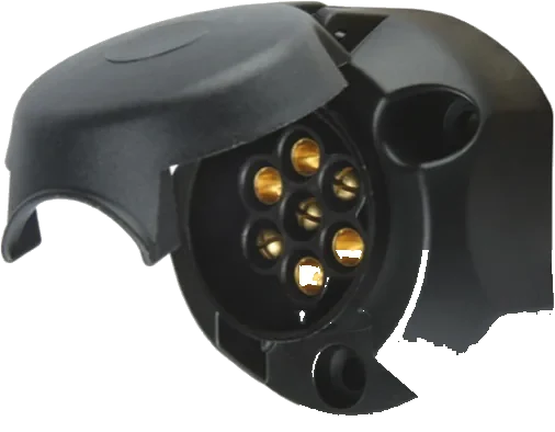 7-pole 12V DIN/ISO 1724 N-Typ socket