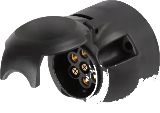 7-pole DIN/ISO 1724 N-type socket