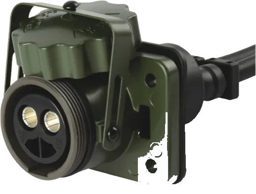 2-pole 24V socket