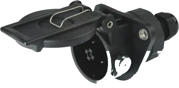 7-pole 24V DIN/ISO 7638-1 socket