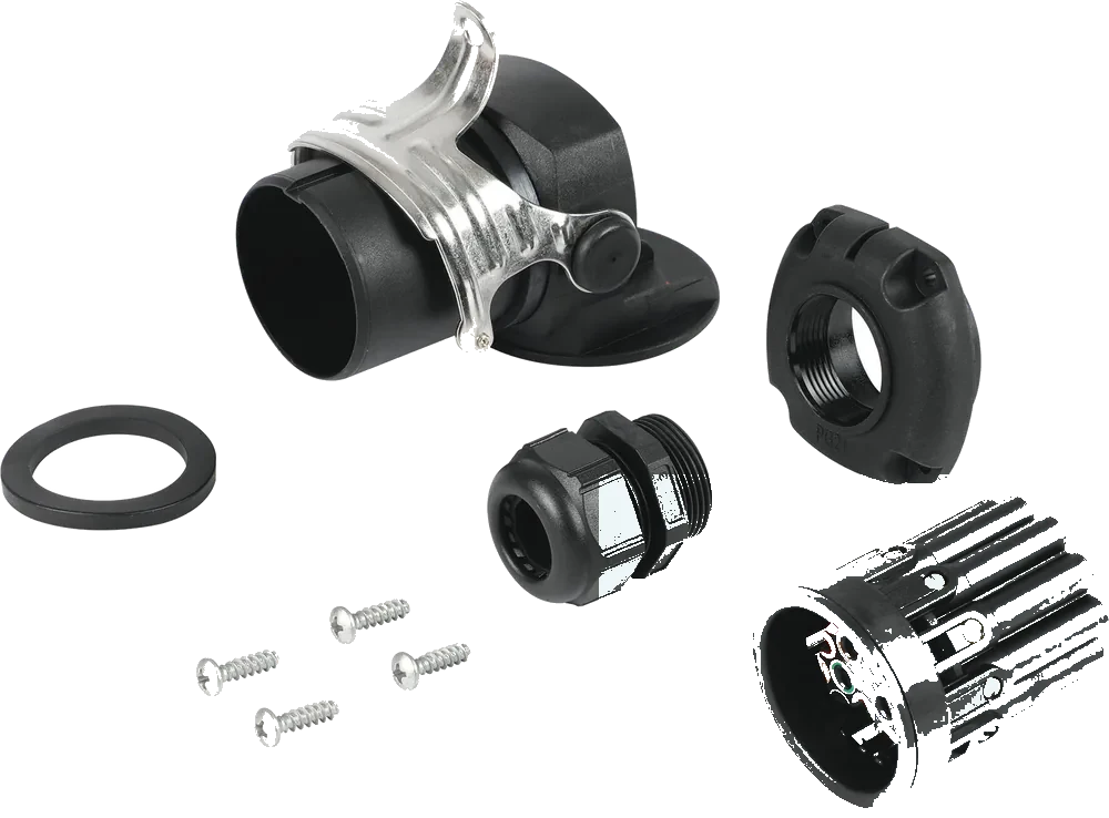 15-pole 24V DIN/ISO 12098 plug