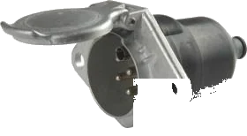 7-pole 24V DIN/ISO 3731 S-Typ socket