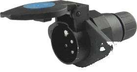 7-pole 24V DIN/ISO 1185 N-Typ socket